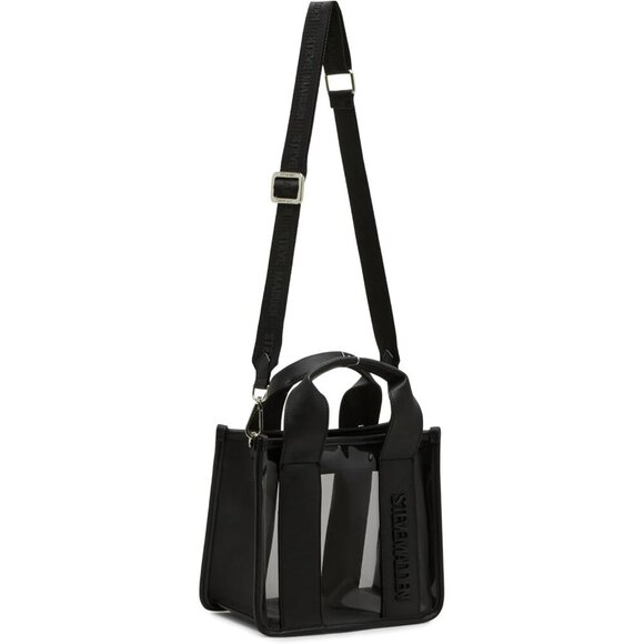 Clear Satchel Womens Mini Bag with Wallet Modern Stylish Everyday Use
